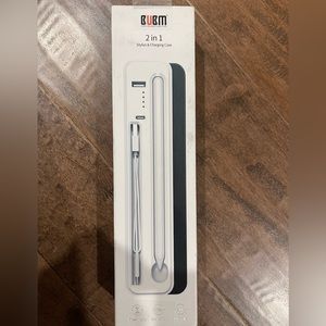 Stylus 2 in 1, pen and charging case